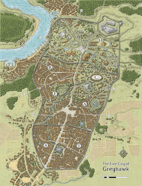 Greyhawk_Mapa Greyhawk Reinos de Greyhawk 