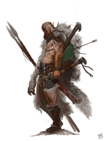 Pathfinder_Bárbaro14-443x600 Greyhawk Povos de Greyhawk 