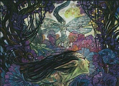 Magic_Rebecca-Guay.Florescência-Amarga Magic: The Gathering 