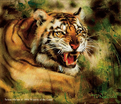 Magic_Terese.Tigre-Caçador Magic: The Gathering 