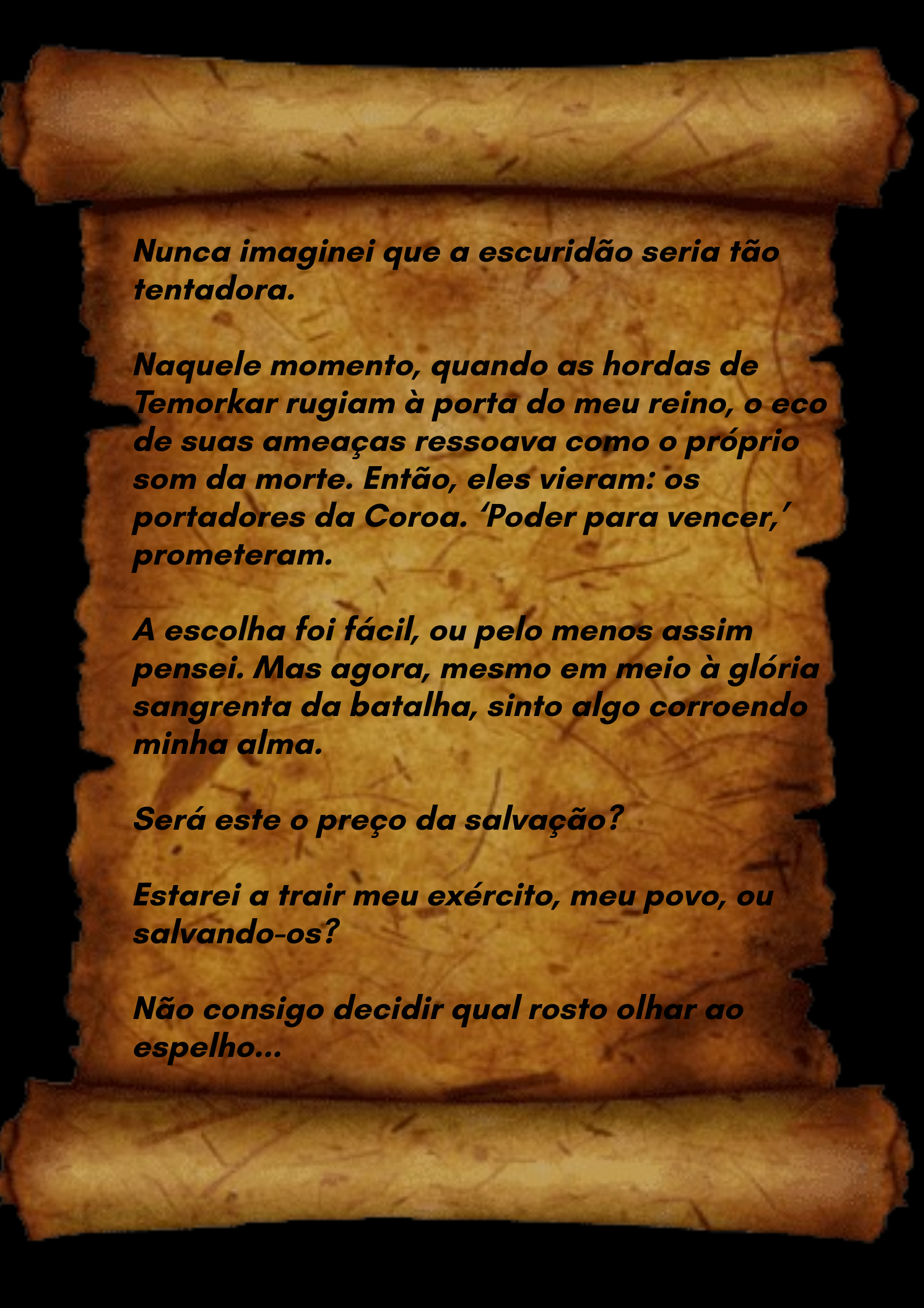 Pergaminho01 Arzien D&D 5ª Edição O Último Período